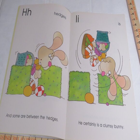 What a Funny Bunny Alphabet BIG BOOK (almost 2 feet tall) Classroom - Picture 4 of 10